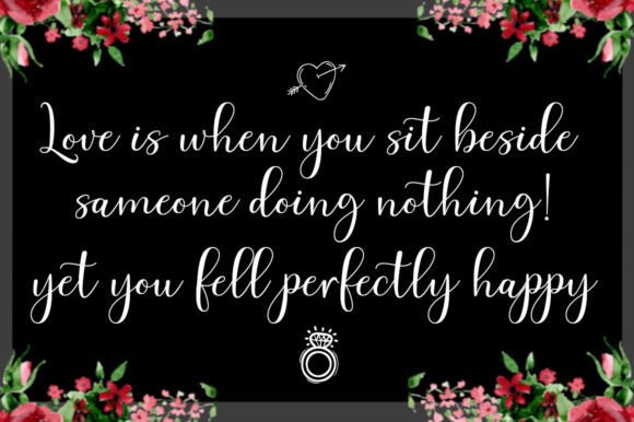 Mitha Alisha Font PNG with transparent background - Preview 3