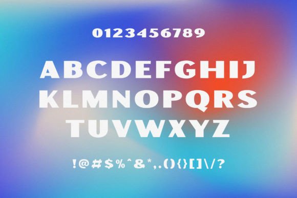 Morebig Sans Font PNG with transparent background - Preview 5