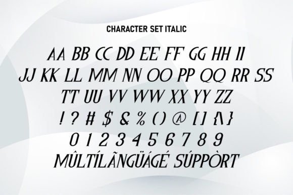Morristown Font font preview - 3