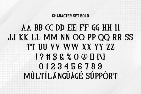 Morristown Font font preview - 6