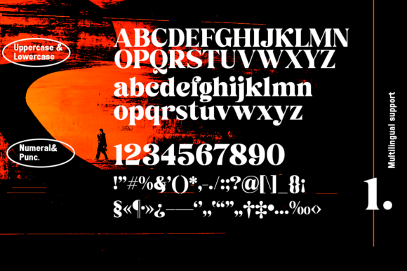 Ora Sepira Font PNG with transparent background - Preview 4