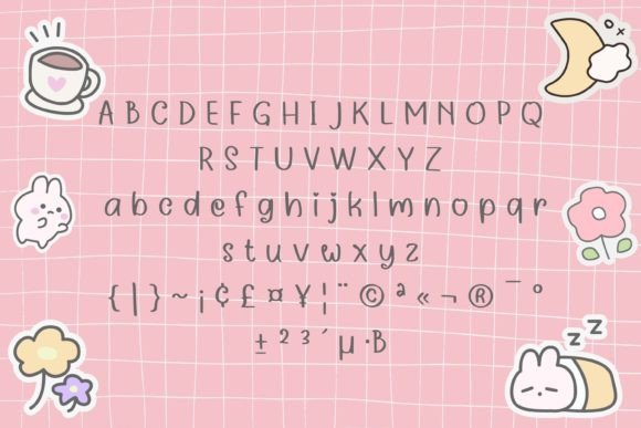 Requcory Font PNG with transparent background - Preview 4