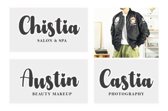 Austia Chilten Font - Preview 1