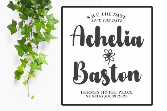 Austia Chilten Font - Preview 2