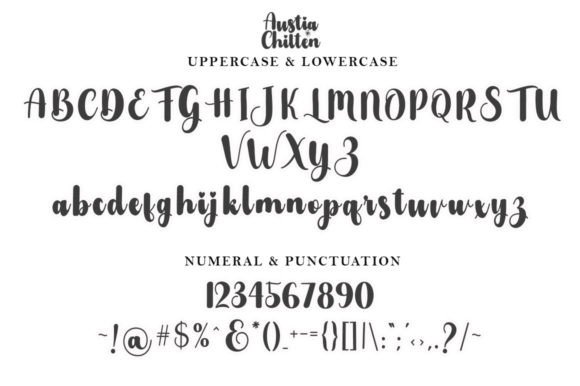 Austia Chilten Font - Preview 5