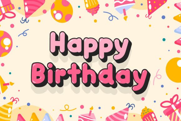 Balloon Font - Preview 2