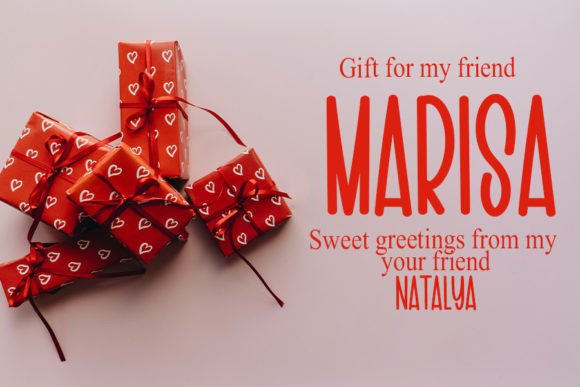 Christmas Designer Font - Preview 2