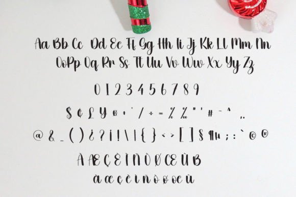 Christmas Holiday Font - Preview 5