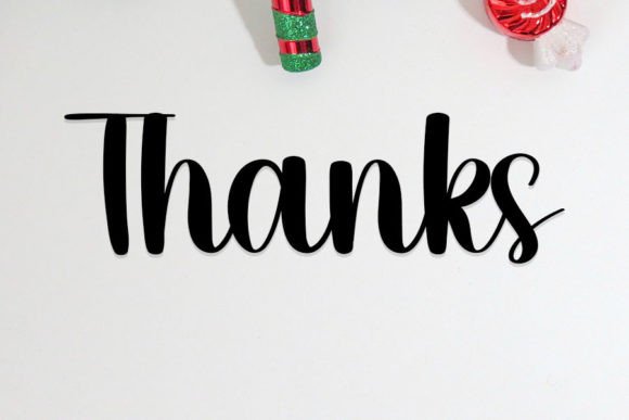 Christmas Holiday Font - Preview 6