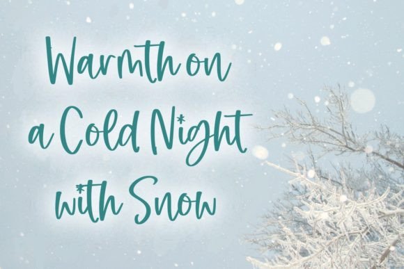 Desthia Winter Font - Preview 1