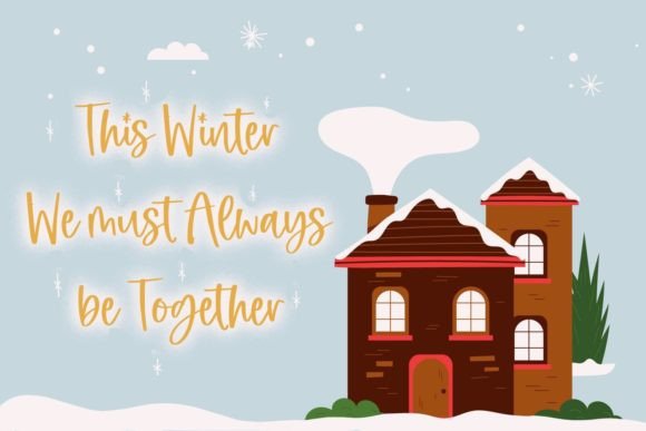 Desthia Winter Font - Preview 3