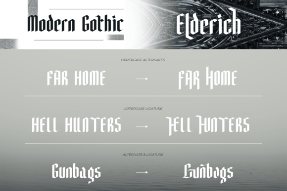 Elderich Font - Preview 4