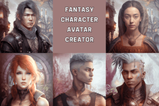 Fantasy Character Avatar Creator Graphic by Alavays · Creative Fabrica