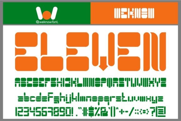 Football Font - Preview 2