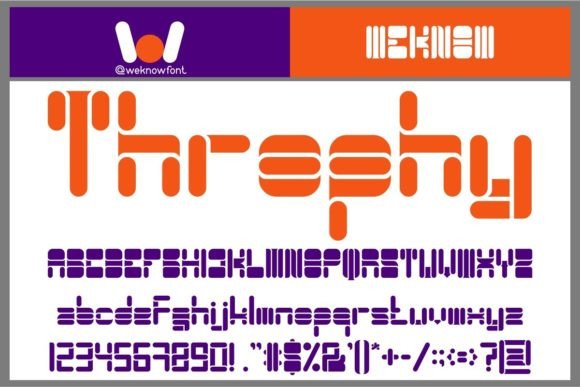 Football Font - Preview 4