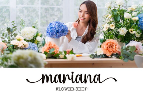 Gardening Font - Preview 1