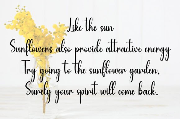 Gardening Font - Preview 2
