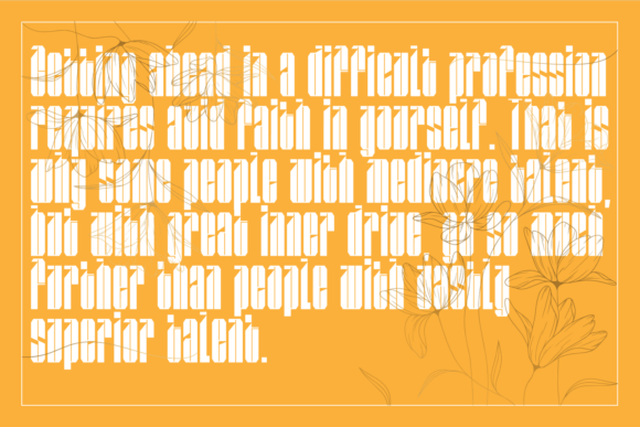 Giraffe Centre Font PNG with transparent background - Preview 2