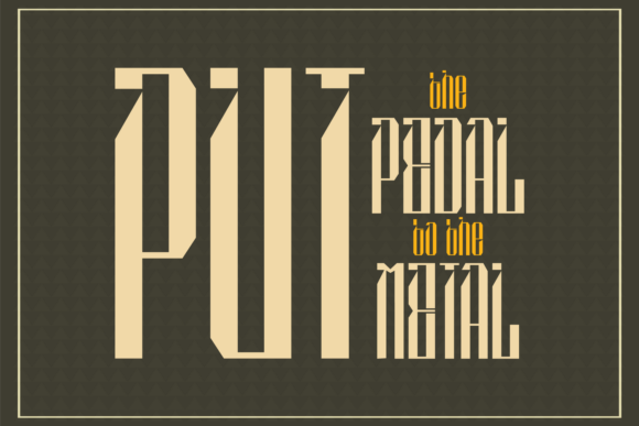 Giraffe Centre Font PNG with transparent background - Preview 3