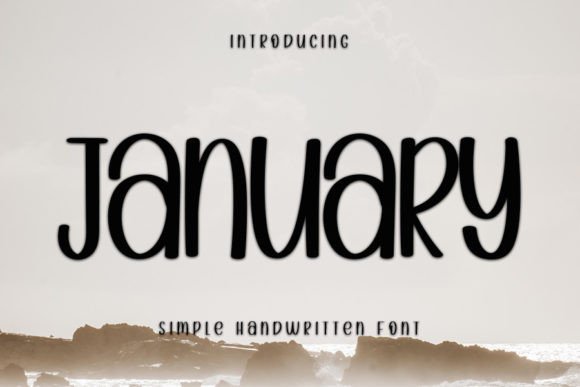 January Script & Handwritten Font By PiPi Creative