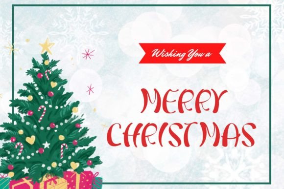Cold Christmas Font - Preview 2