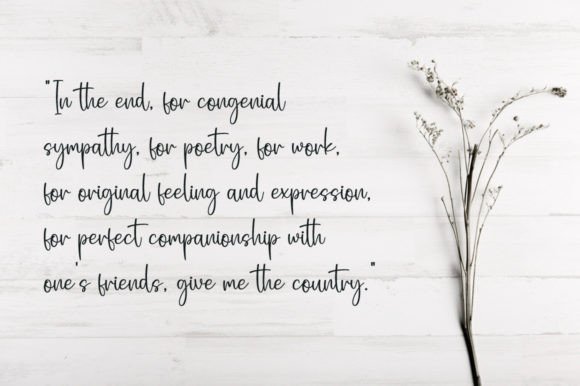 Country Farmhouse Font - Preview 1