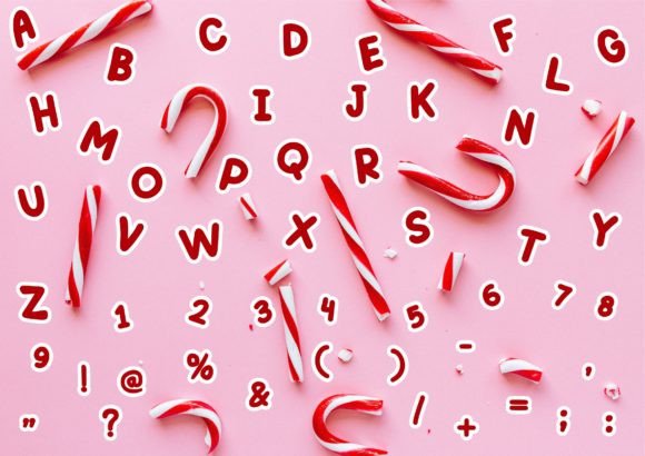 Cute Candy Font - Preview 1