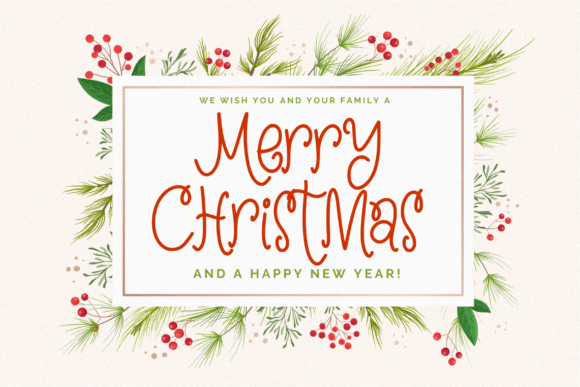 Gingerbel Font - Preview 2