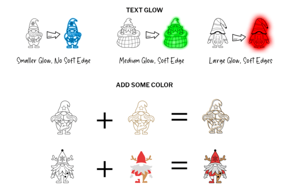Gnome Christmas Doodle Font - Preview 4