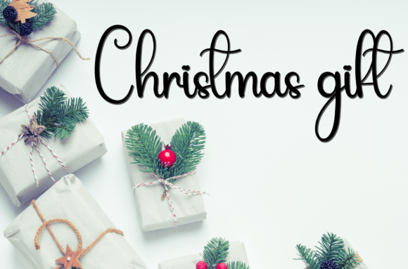 Hey Santa Font - Preview 3