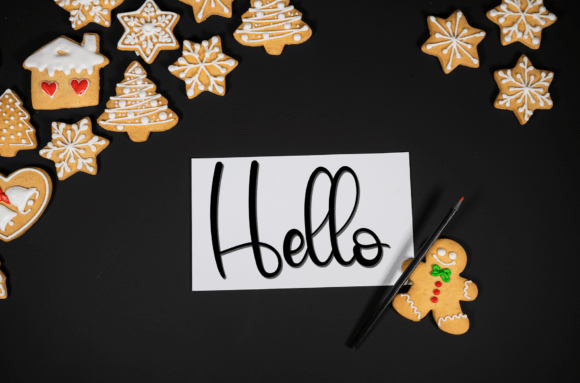 Hey Santa Font - Preview 4