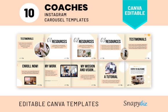 Instagram Carousel Post for Coaches