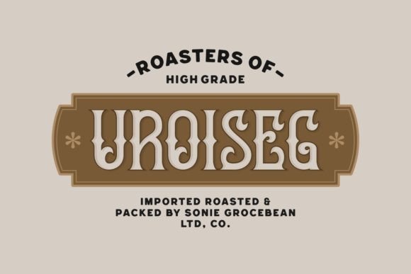 Koriec Font PNG with transparent background - Preview 1