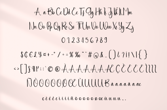 Laugh Smile Font PNG with transparent background - Preview 5