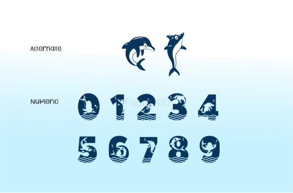 Loma Font PNG with transparent background - Preview 3