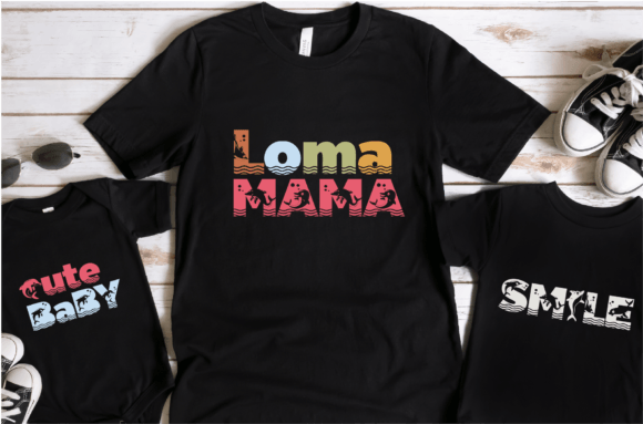 Loma Font PNG with transparent background - Preview 4