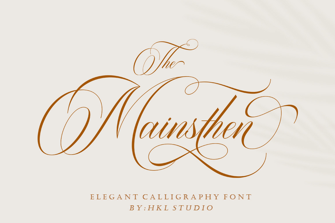 The Mainsthen Font by HKL Studio · Creative Fabrica