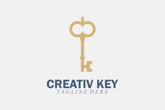 Key Creative Simple Logo Icon Vector