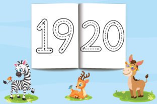 Big Number Tracing Workbook for Kids Graphic by 2masudrana4 · Creative ...