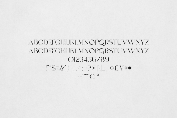 Abelia Font - Preview 1