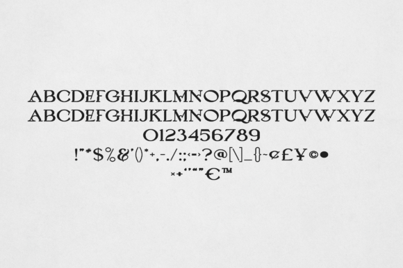 Acacia Font - Preview 1