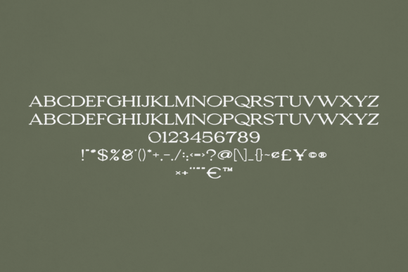 Banyan Font PNG with transparent background - Preview 1