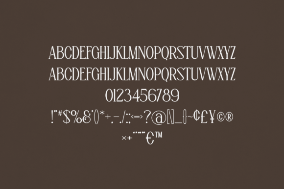 Calyx Font - Preview 1