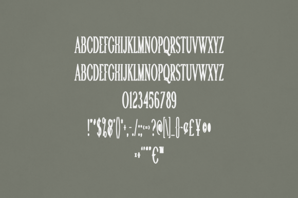 Cliff Font - Preview 1