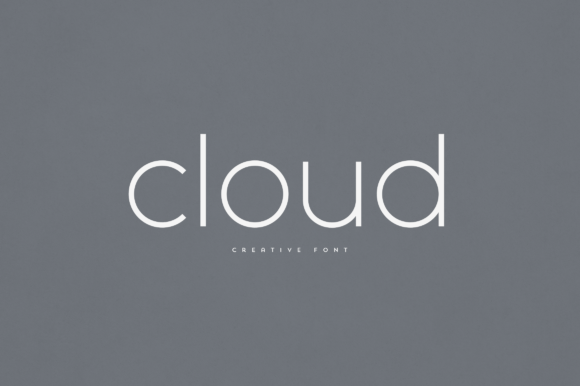 Cloud Sans Serif Font By vladfedotovv