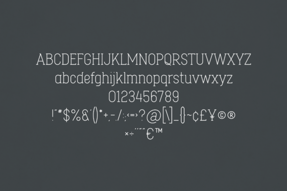 Cork Font - Preview 1