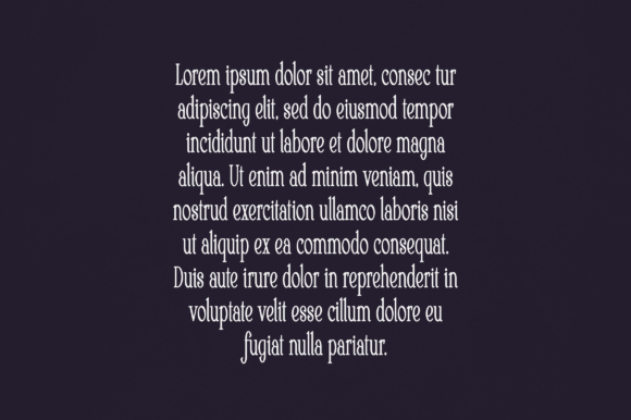 Evening Font - Preview 2