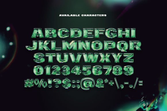 Green Eyes Font - Preview 1