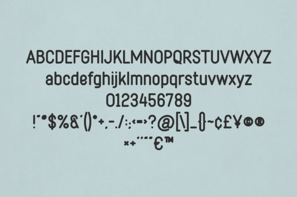 Grove Font PNG with transparent background - Preview 1