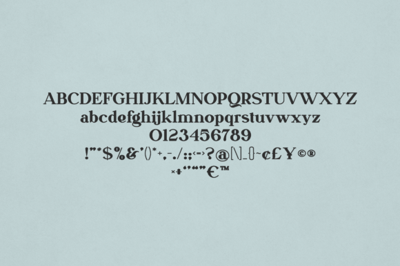 Hawthorn Font - Preview 1
